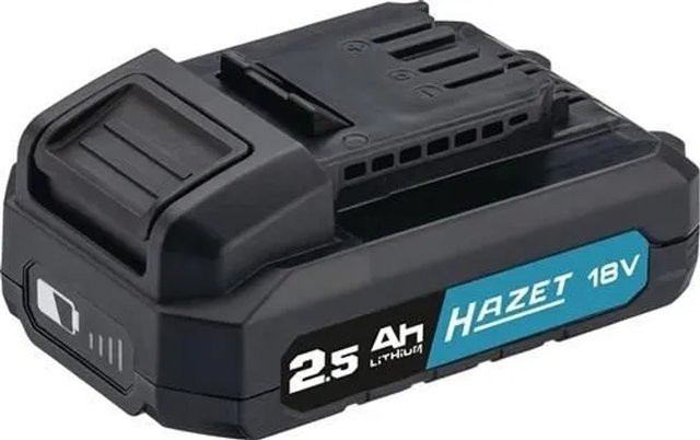 Hazet Akku 9500-025 Li-Ion Pack 18V 2,5Ah Schwarz - Bild 1