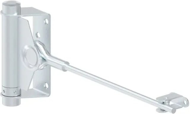 FeNau Türschließer aus galvanisiertem Stahl in Silber mit einer Hebellänge von 235 mm für Türen bis 40 kg - Bild 1