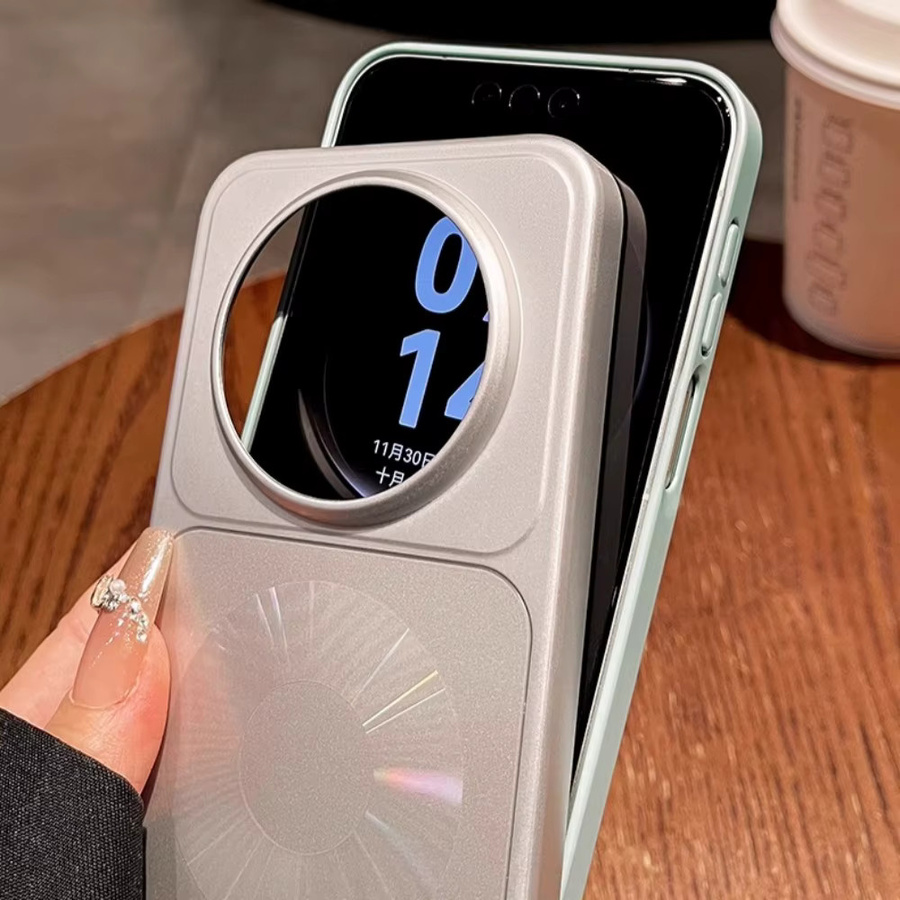 Stoßfeste magnetische Schutzhülle für Huawei Mate 80 Pro Max in Schwarz und Silber mit mattem Finish und MagSafe Wireless Charging Unterstützung - Bild 1