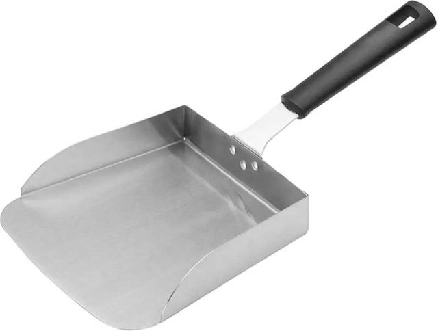 FEB.WIND Food Mover Spatel aus Edelstahl in Silber für Grillen und Camping - Bild 1