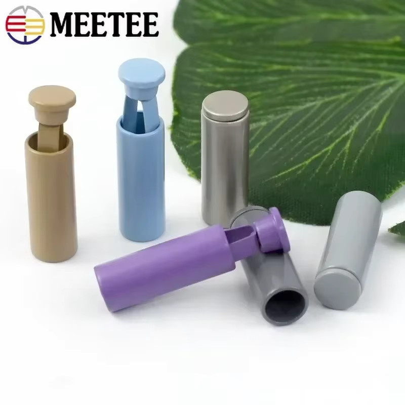 Meetee Metall Schnurstopper in Bunt für DIY Näbzubehör und Kleidungsstücke - Bild 2