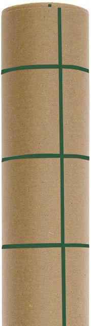 Rico Design Paper Poetry Geschenkpapier Kraftpapier in Grün und Braun mit Rastermuster, 70 cm x 2 m, 70 g/m² - Bild 1