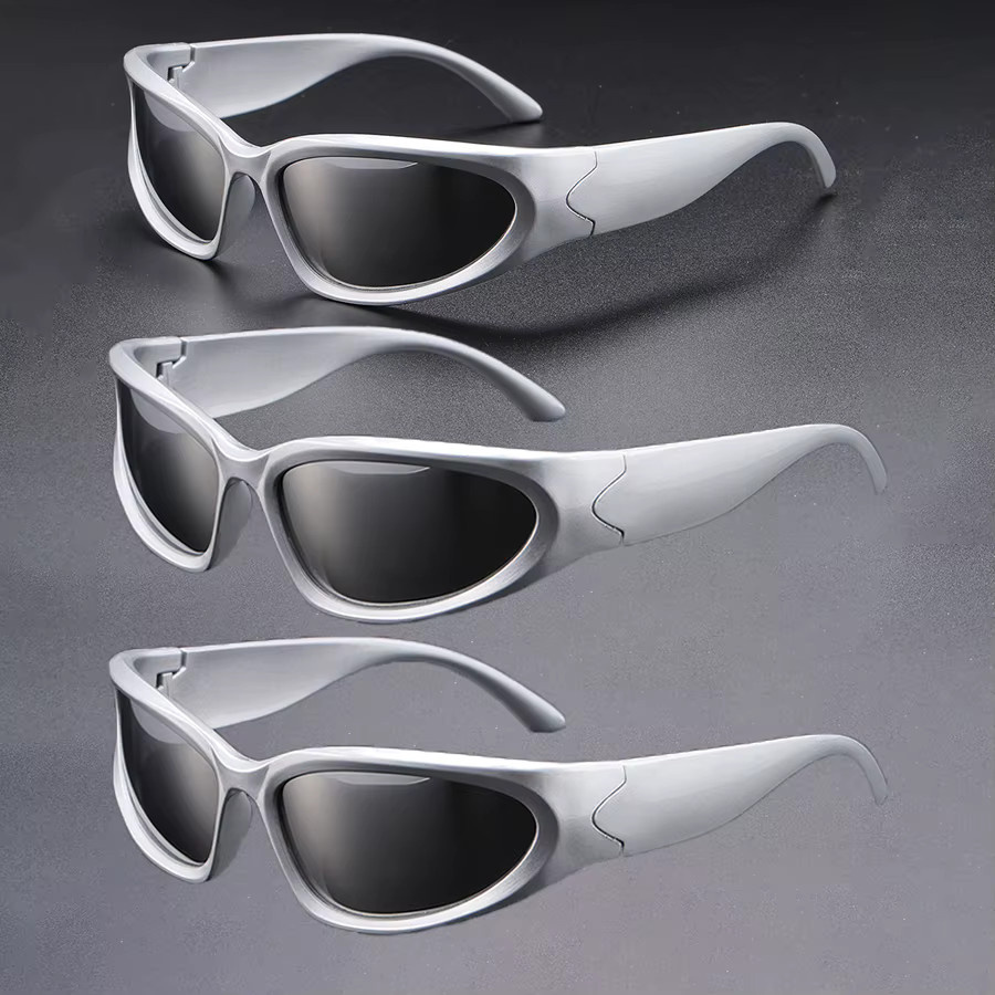 Hindfield Sonnenbrille, Unisex, Vollrand, rechteckig, Kunststoff - Bild 4