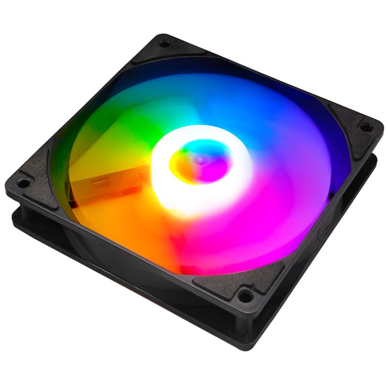MANMU RGB Gehäuselüfter für Gaming PC, 120mm, Multicolour - Bild 4