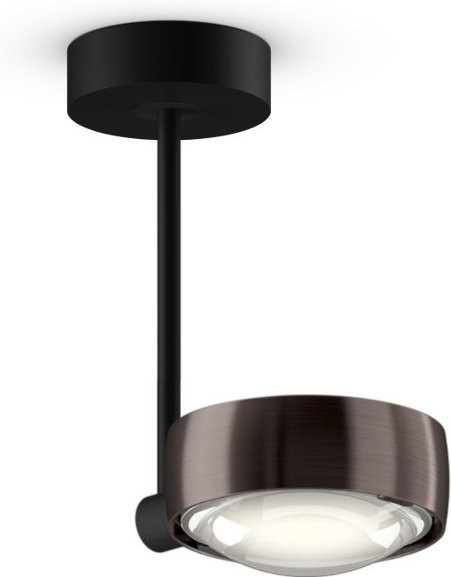 Occhio Sento LED-Deckenleuchte Schwarz matt mit 20 LED und warmweißem Licht (2700K) - Bild 1