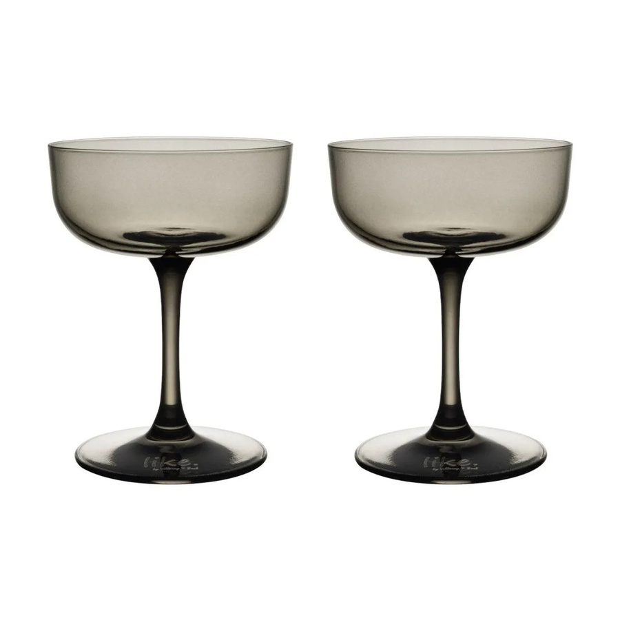 Villeroy & Boch Like Glass Dessertschalen 2er Set Grau 100 ml - Bild 2