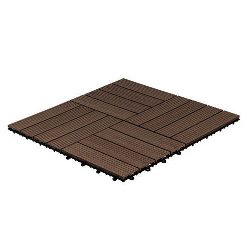 Home Deluxe Klickfliesen WPC Bavaro Dunkelbraun, 9 m², B/T/H: 30 x 30 x 2,2 cm - Bild 3