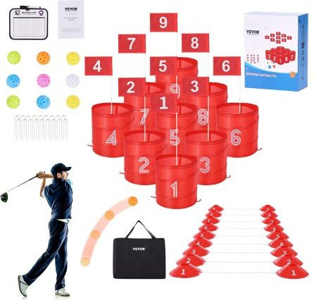 VEVOR Golfspiel 9-Loch-Golfplatz All-Inclusive-Set - Bild 1
