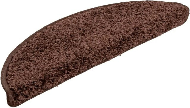 vidaXL Treppenmatten Braun 15 Stück, selbstklebend und rutschfest, B/T/H: 56 x 17 x 3 cm - Bild 1