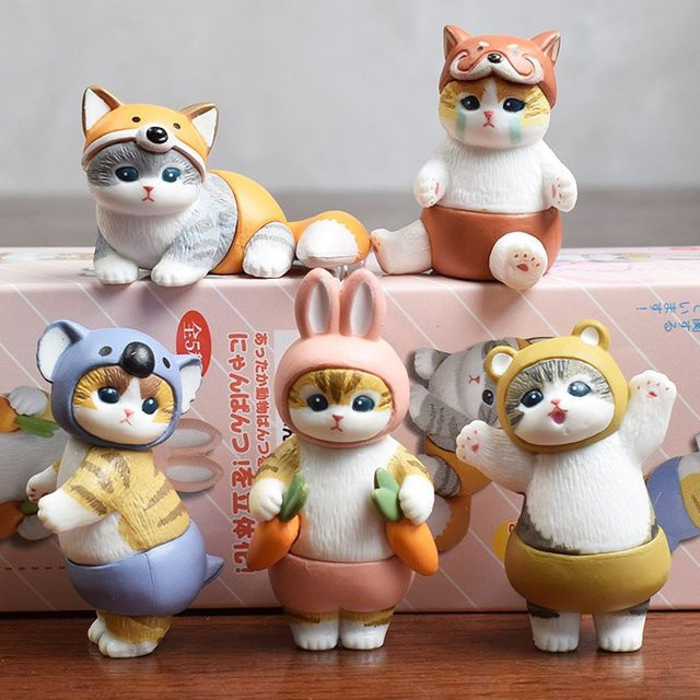 KITAN Mofusand Japanische Garnelenkatze Blindbox, Tiere - Bild 1