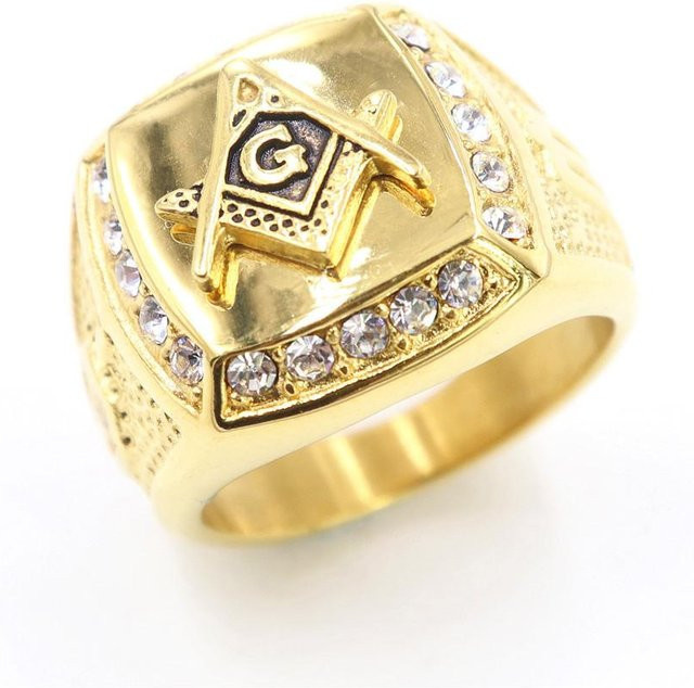 FOXANRY Jewelry Silberring 925 Silber, Gold, Diamant, Zirkonia, Unisex - Bild 1