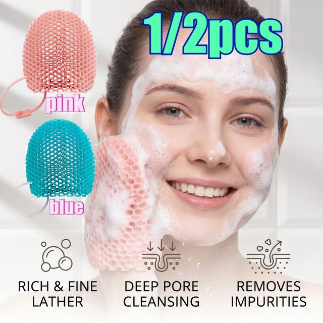 YOCITY Peeling-Duschfingerhut, Mehrfarbig, Unisex - Bild 1