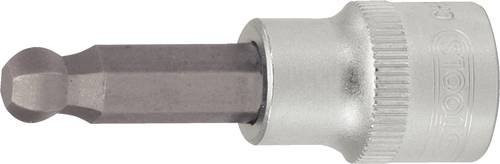 KS Tools Bit-Stecknuss Innensechskant mit Kugelkopf 4mm in Silber aus Edelstahl - Bild 1