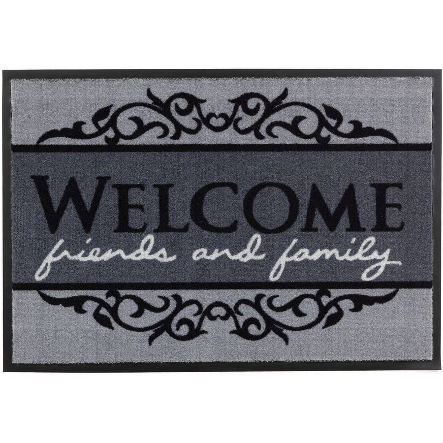 Homelike ASTRA Sauberlaufmatte Welcome Grau B: 50 cm, T: 70 cm - Bild 2
