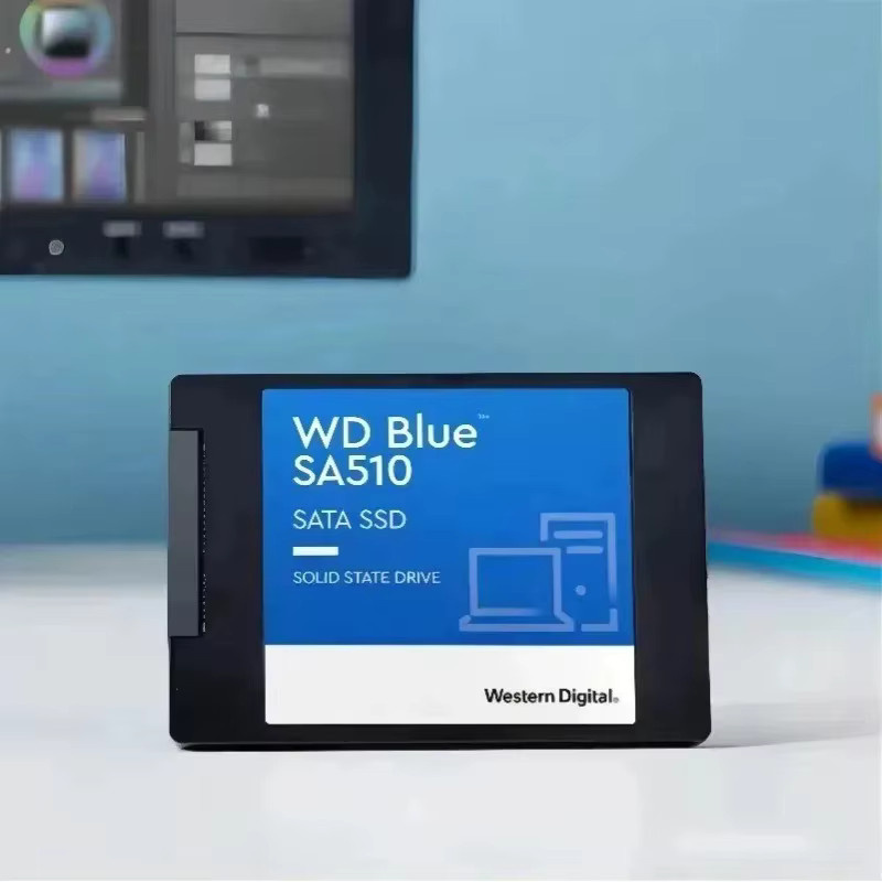 Western Digital WD Blue SA510 SSD interne Festplatte SATA 2,5 Zoll in Schwarz - Bild 4
