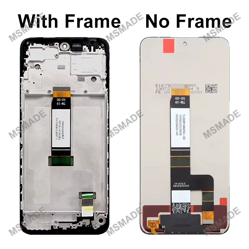 Xiaomi Redmi 13 Ersatz Display mit IPS Digital Touch Screen in Schwarz - Bild 3