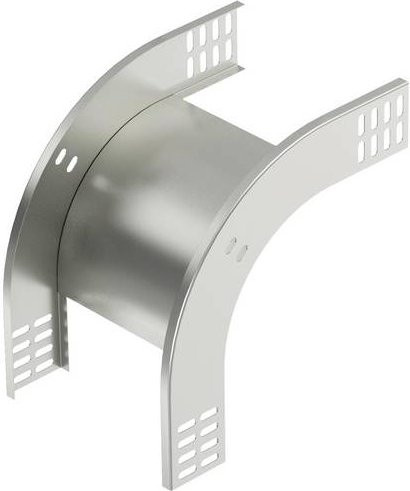 OBO Bettermann Bogen aus Metall in Silber B: 500 mm, H: 60 mm - Bild 1