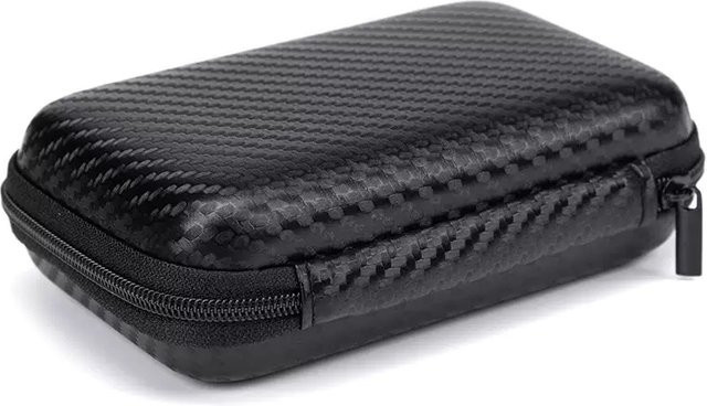 BOYHOM Tragbare Aufbewahrungsbox für R36H R36PLUS R36ultra Retro Handheld-Videospielkonsolen in Schwarz oder Grau - Bild 1