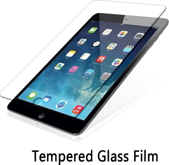 Displayschutzfolie aus gehärtetem Glas für Apple iPad und iPad Air, transparent - Bild 1