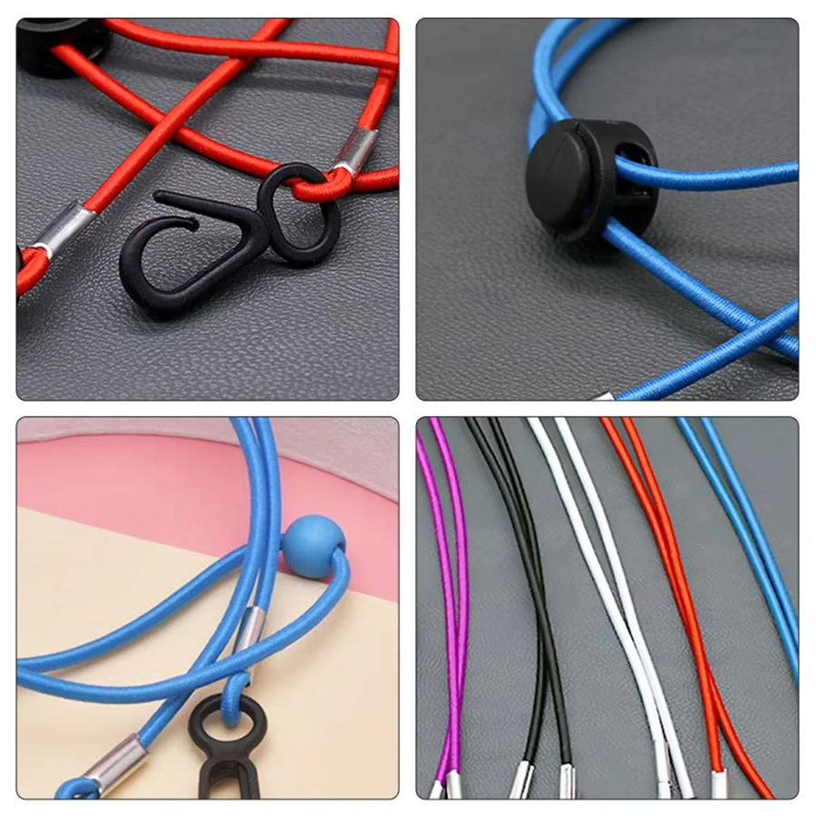 Verstellbares Telefon-Lanyard in Bunt als Anti-Lost-Sicherheitsgurt mit Schlüsselbund-Halterung, Länge: 60 cm - Bild 5