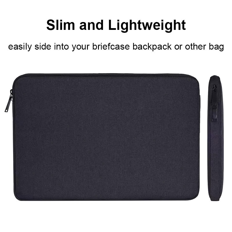 Tragbare Laptop-Hülle in Blau mit weicher Abdeckung für MacBook, Huawei, Xiaomi, HP, Dell und Lenovo (11 bis 15,6 Zoll) - Bild 4