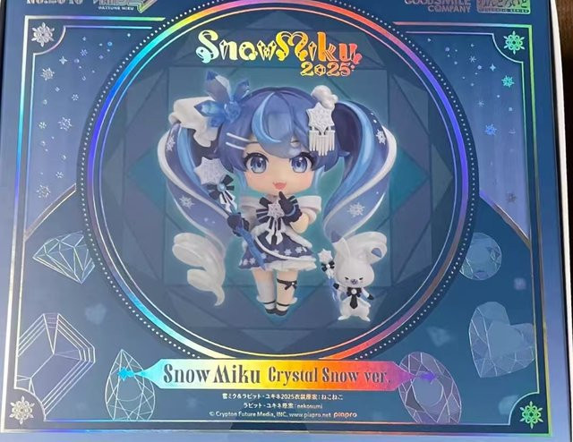 GSC Snow Miku 2025 Crystal Snow Ver. 2643 Limited Edition Figur - Bild 1