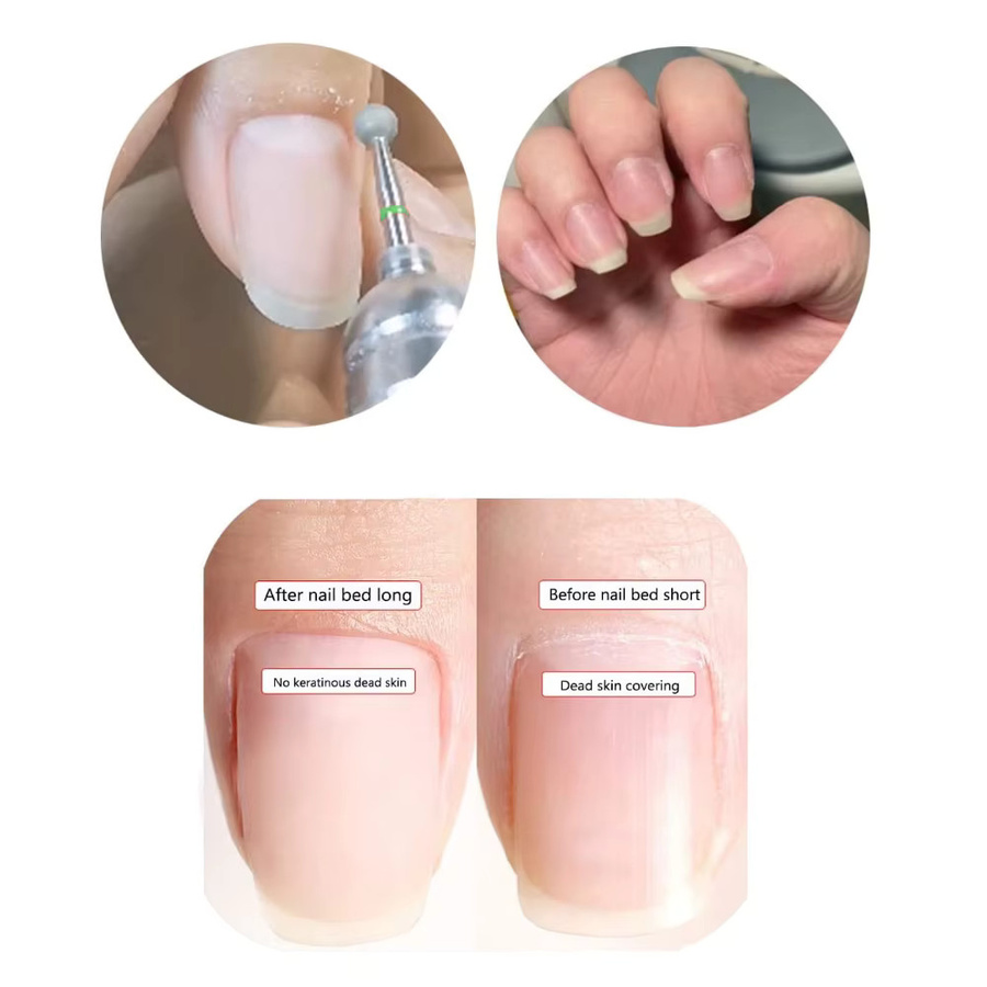 NotNoot Nagelbohrer-Set, 7-teilig, Hartmetall, mit Koffer - Bild 1