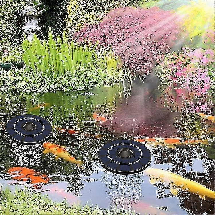 LEIGAO Solarer Teichbelüfter mit Luftschlauch und Sprudelstein für Fischbecken und Vogelbäder - Bild 2
