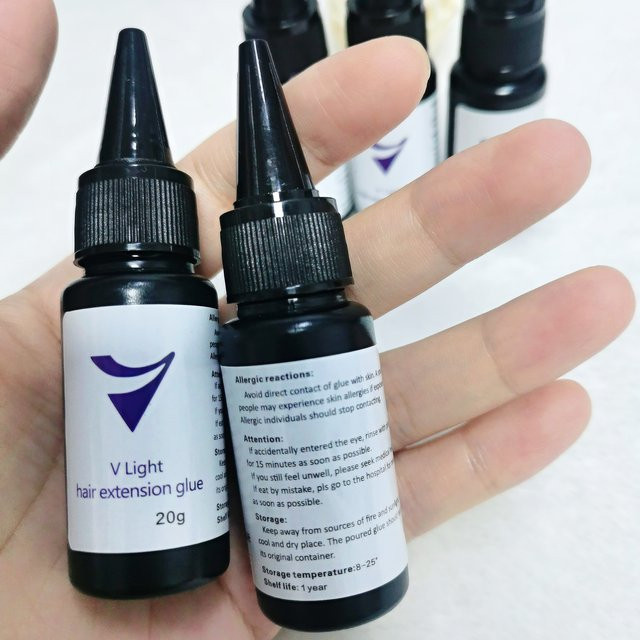 Professioneller V-Light Kleber für Tape-In-Haarverlängerungen, 20 g - Bild 1