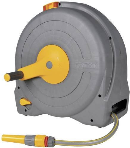 Hozelock Fast Reel Gartenschlauchaufroller 40m 1/2 Zoll in Grau und Gelb - Bild 1