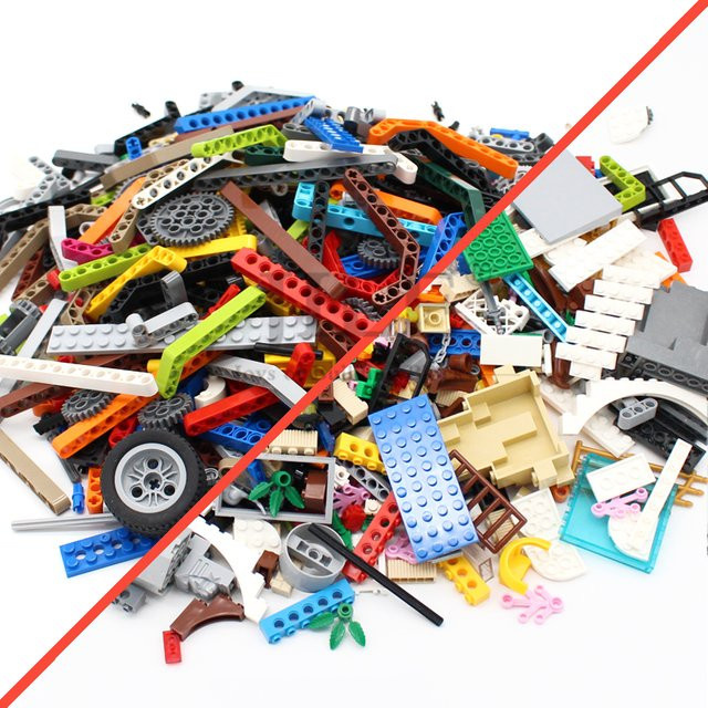 Jile Klassische Bausteine, Bunt / Mehrfarbig, Set / Bundle - Bild 1