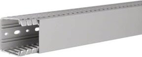 Hager Verdrahtungskanal BA7 60060 in Grau, B/H: 60 x 60 mm, Länge: 2000 mm - Bild 1
