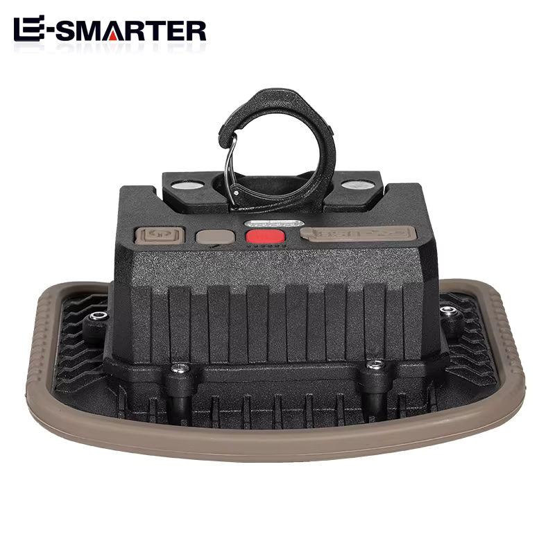 ESMARTER LED COB Taschenlampe mit Powerbank Funktion und Magnet, wiederaufladbar, Schwarz - Bild 3