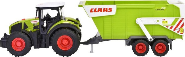Dickie Toys Claas Traktor mit Anhänger Modell ab 3 Jahren
