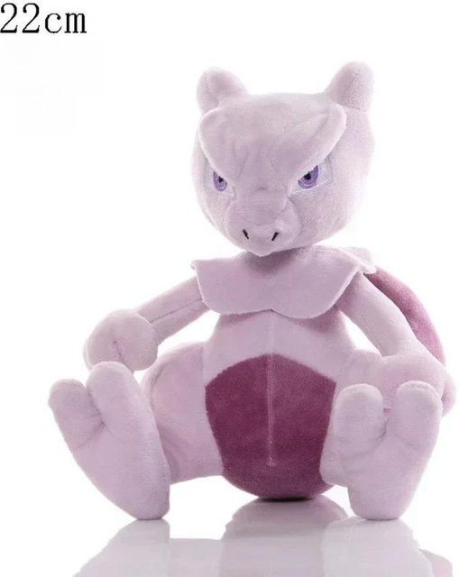 Pokémon Plüschtier Pikachue Gengar Raichu Squirtle Eevee Charmander Bisasam Mewtwo, ab 14 Jahren - Bild 1