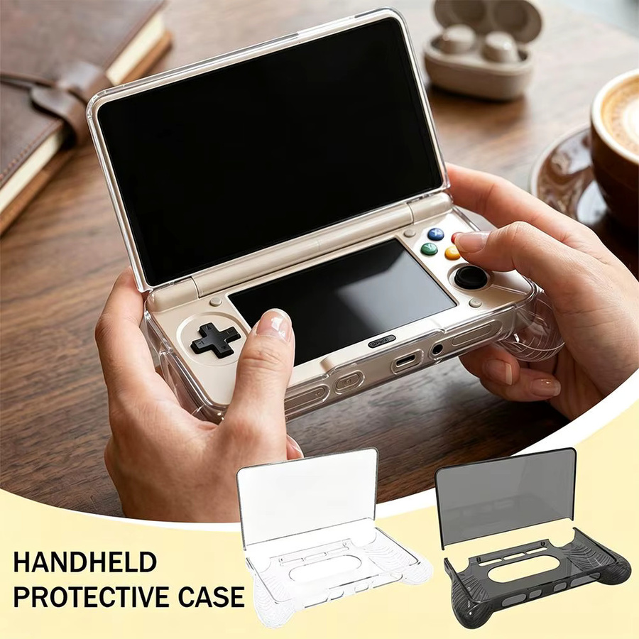 Transparente TPU-Schutzhülle für deine AYN Thor Handheld-Konsole mit rutschfestem Griff und Fallschutz - Bild 3
