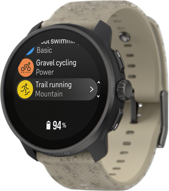 Suunto Race S Gravel Gray Smartwatch mit 45 mm Gehäuse, Bluetooth, GPS, Herzfrequenzmessung, SpO2 und Wasserfestigkeit - Bild 1