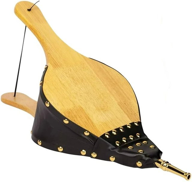 Sannover Kaminbalg aus Holz in Braun - Bild 1