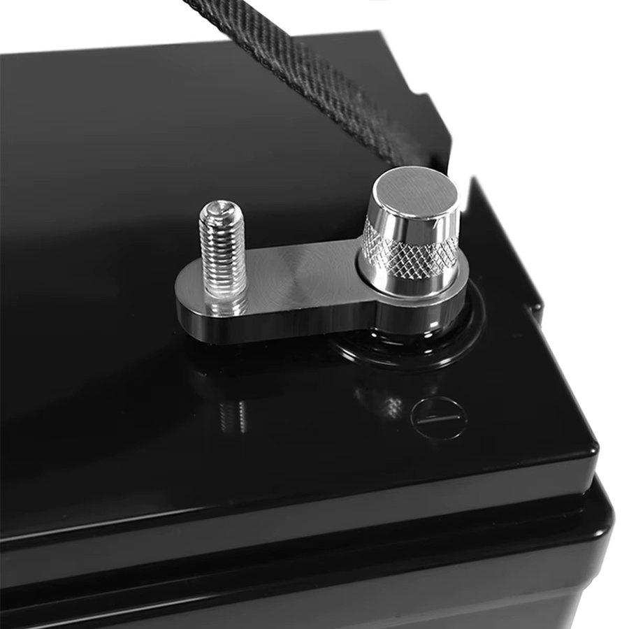 VariCore 12V 180Ah LiFePO4 Lithium-Eisenphosphat-Batterie mit Kupferanschlüssen in Schwarz inklusive Ladegerät und Wechselrichter - Bild 6