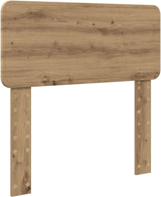 vidaXL Kopfteil Artisan-Eiche in Braun aus Holzwerkstoff mit 80 cm Breite - Bild 1