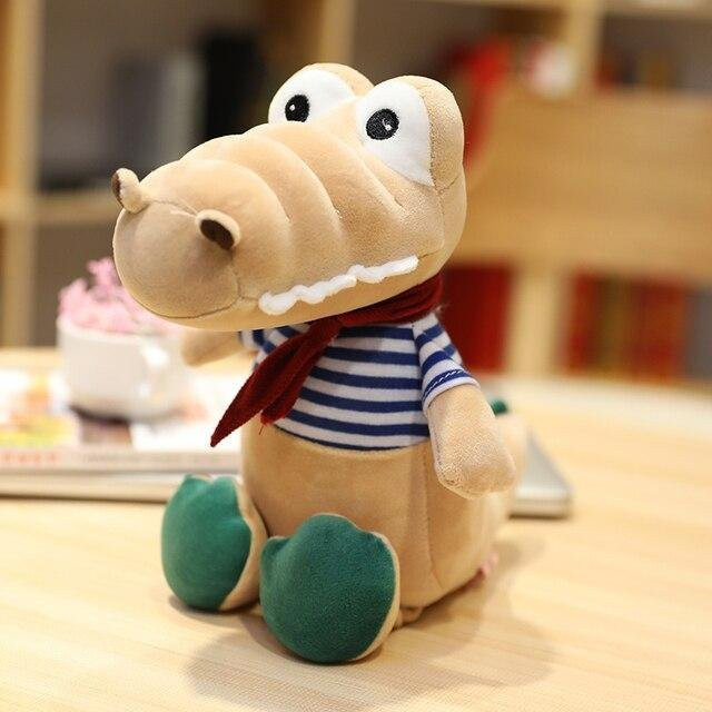 Binchi Keji Travel Krokodil Plüsch Spielzeug, Alligator Puppe, 40cm, ab 12 Jahre - Bild 1