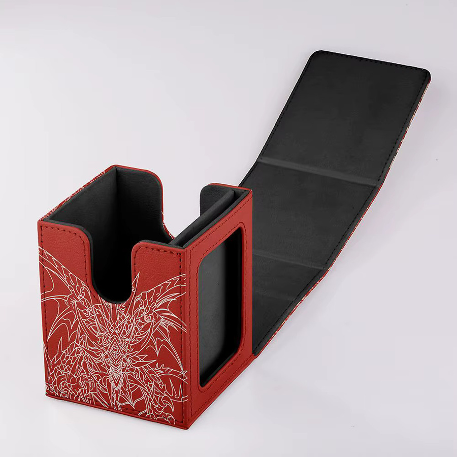 Yu-Gi-Oh! Ägyptischer Gott Himmelsdrache Verfolger Geflügelter Drache Deck Box, Aufbewahrungsbox, PU-Leder - Bild 3