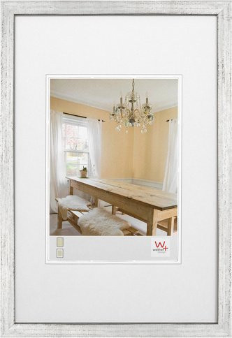 Walther Design Bilderrahmen PEPPERS aus Holz in Silber, B x H: 41,8 x 51,8 cm - Bild 1