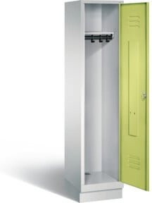 C+P Garderobenschrank Classic in Viridingrün und Lichtgrau, H x B x T: 180 x 42 x 50 cm - Bild 1