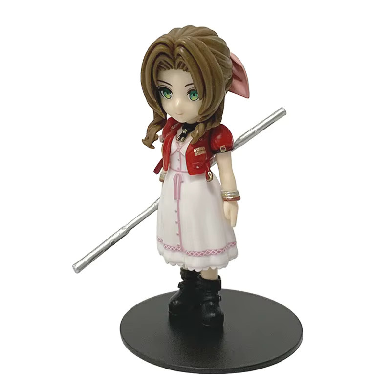 Bandai Final Fantasy Cloud Strife Tifa Lockhart Aerith Gainsborough Zack Fair, Figuren Modell, Kunststoff - Bild 4