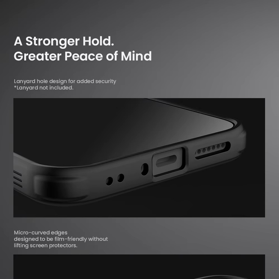NILLKIN CamShield Pro Schutzhülle für Xiaomi 17T Pro 5G mit Kameraschutz in Schwarz oder Grau - Bild 4
