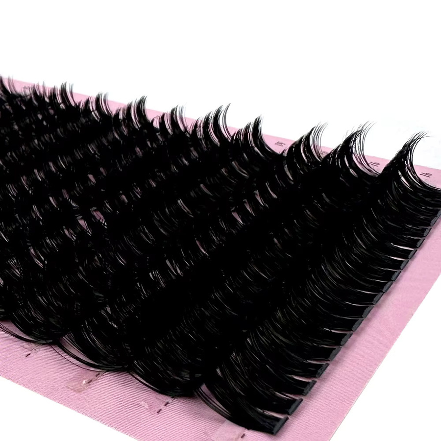 3D Nerz Wimpern Bündel, 266 Stück, Black, Natürlich, Unisex - Bild 2