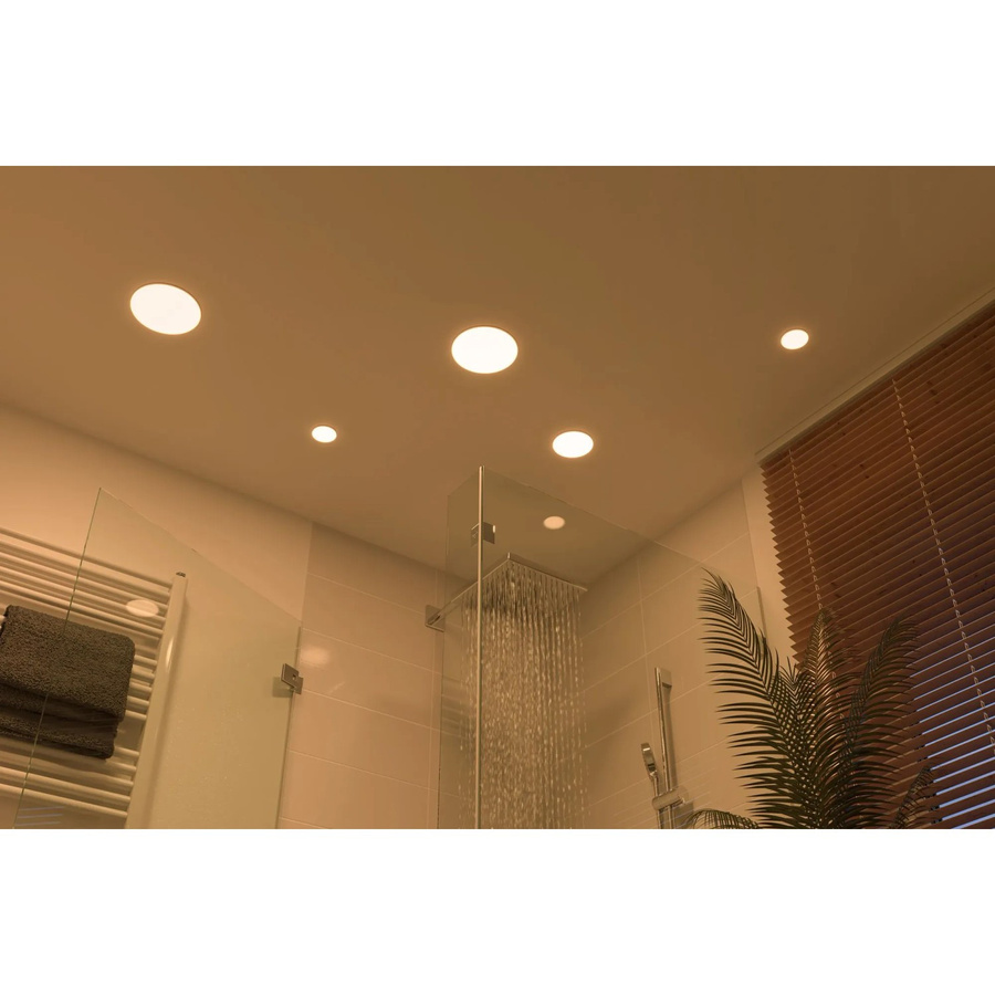 Paulmann Veluna VariFit LED-Einbauleuchte rund, Weiß, Durchmesser: 7,5 cm - Bild 4