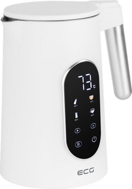 ECG RK 1799 Smart Wasserkocher in Weiß mit Touch-Display und Warmhaltefunktion - Bild 1