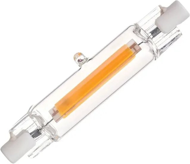 Orion Leuchten LED-Stableuchte R7s, 4W (entspricht 40W), 450 lm, 3000 K Warmweiß, transparent - Bild 1